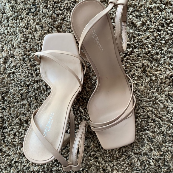 TONY BIANCO Fiancé Skin Capretto 11cm Heels - Picture 1 of 5